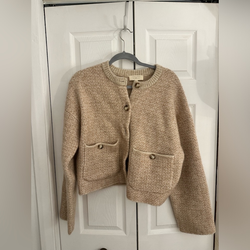 Sezane sweater cardigan